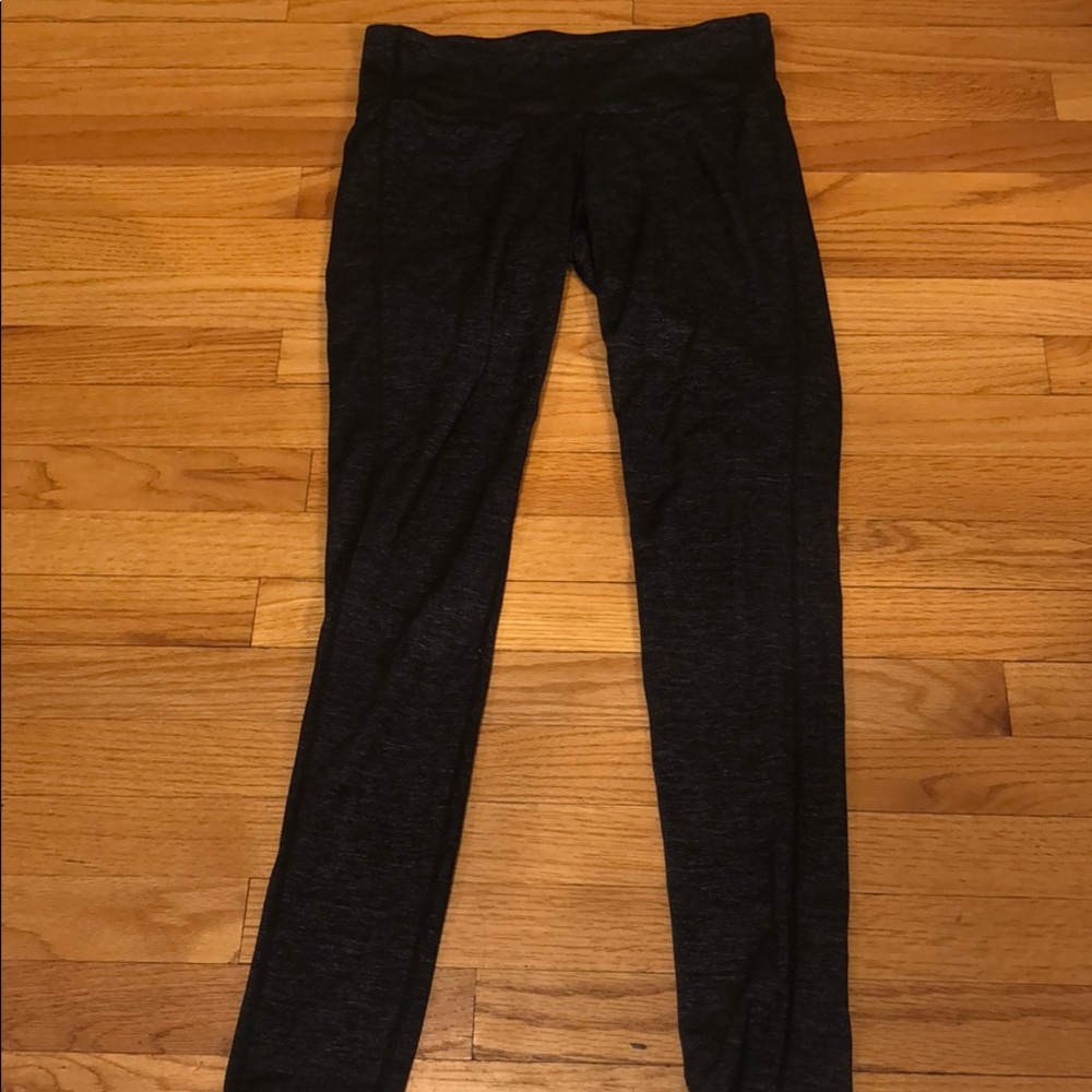 Athleta heathered grey leggings
